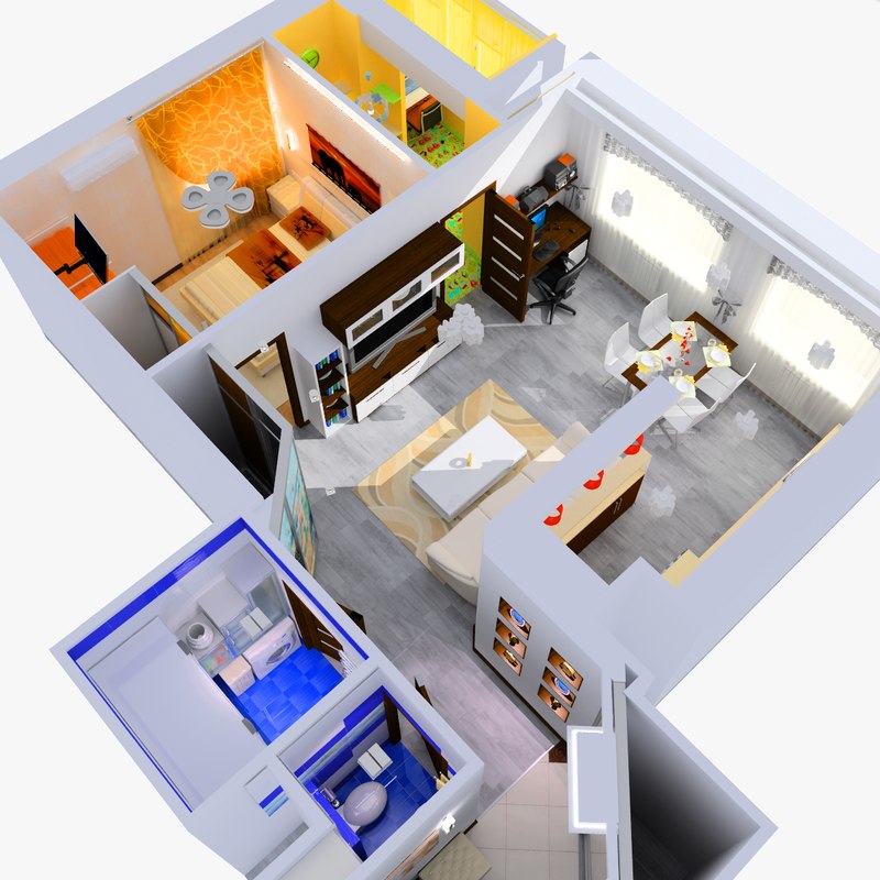 Những ưu điểm khi thiết kế nội thất 3D trong căn nhà của mình không phải ai cũng biết